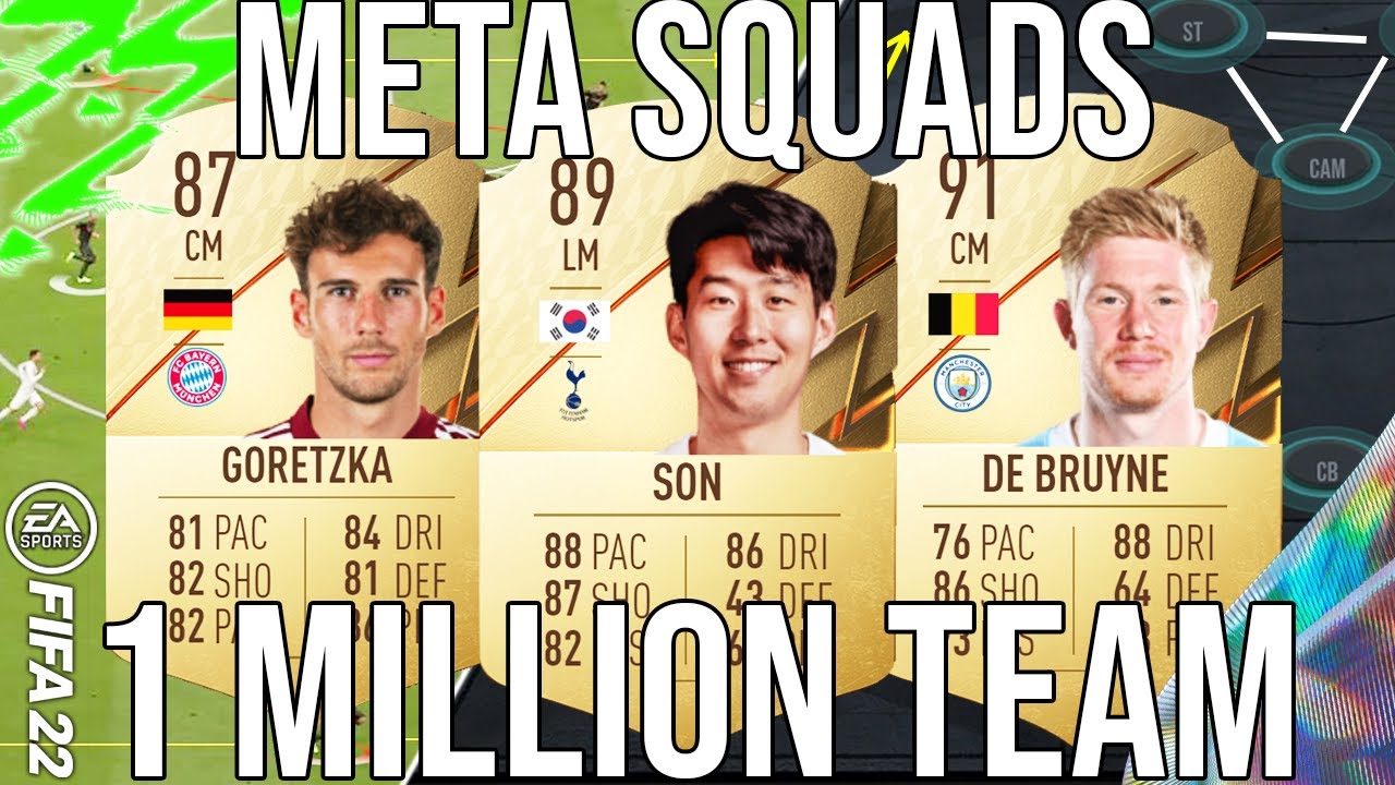 BEST META 1 MILLION COIN TEAM (LONG SHOT BEASTS) SQUAD BUILDER TO GET MORE WINS! - FIFA 22