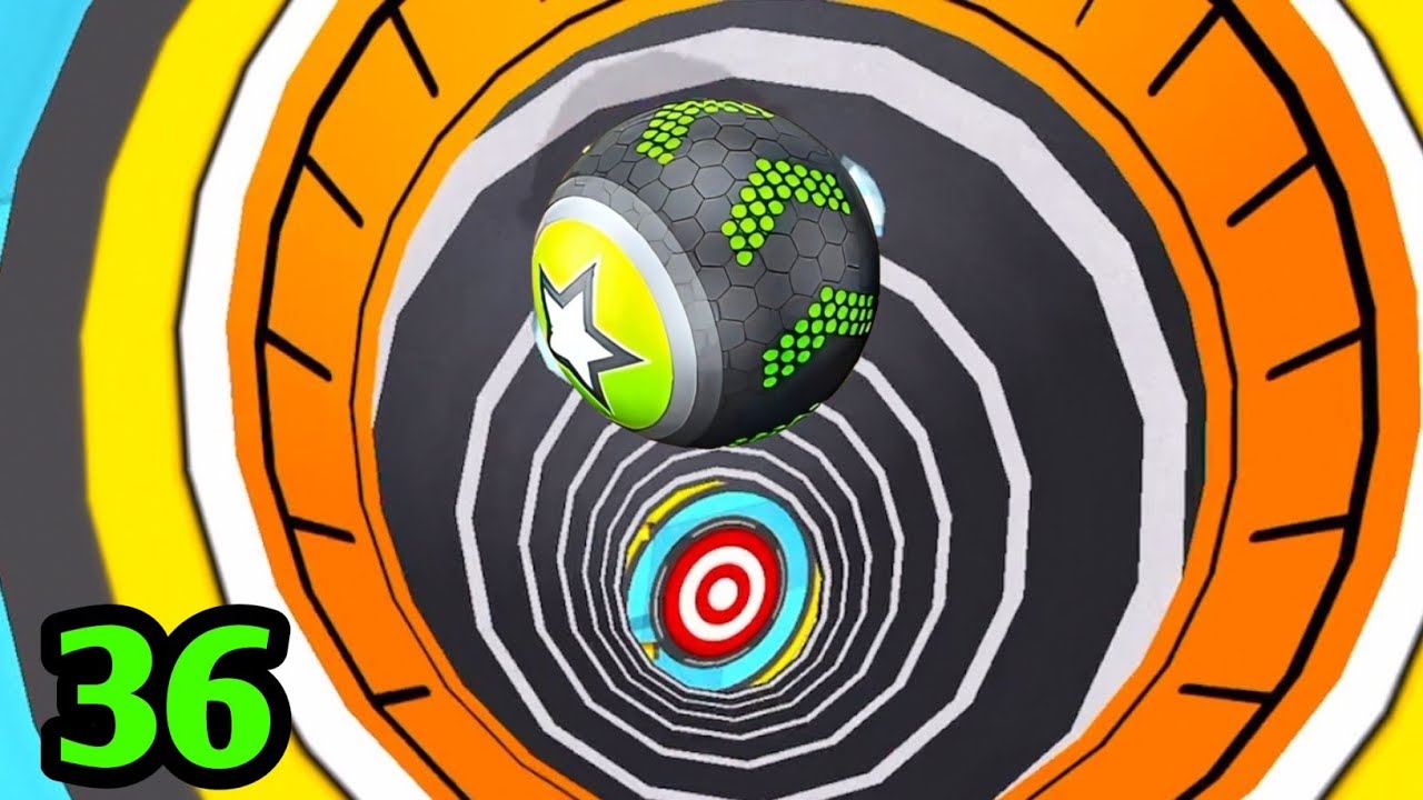 Going Balls, SpeedRun, Going Balls Portal Run Gameplay Level 37