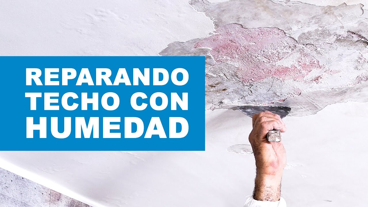 Cómo reparar un techo con humedad