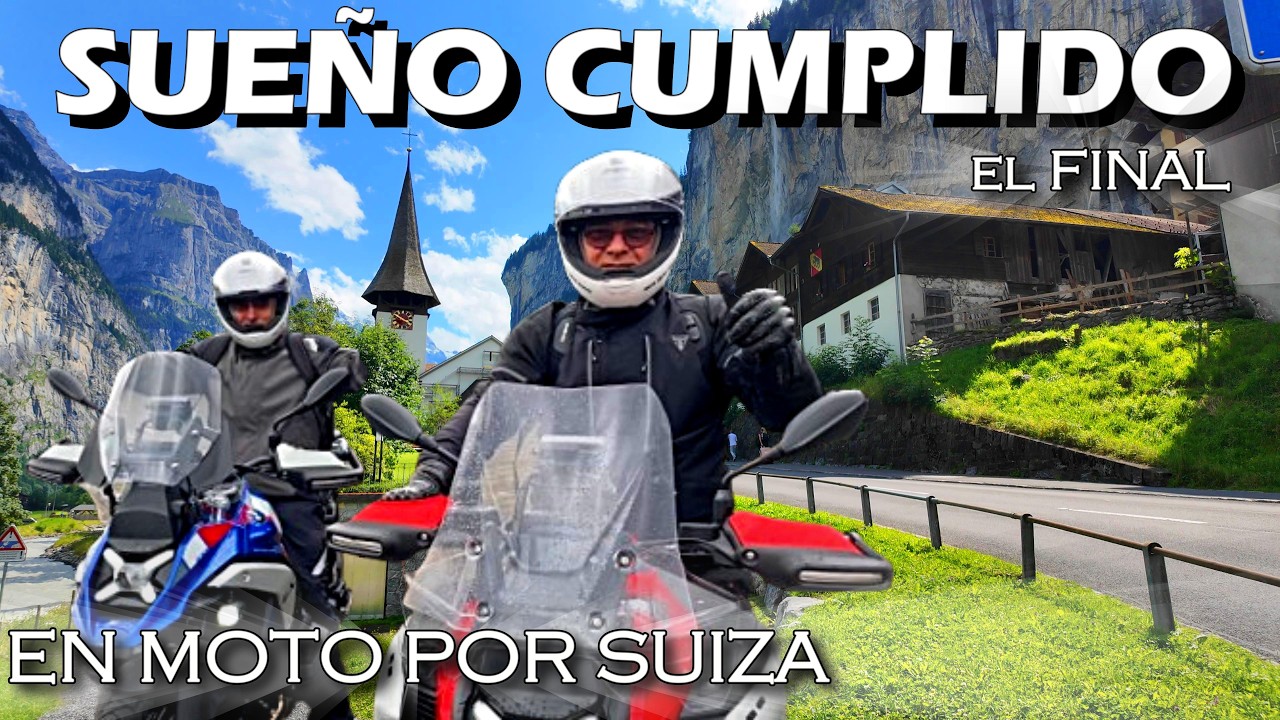 El SUEÑO de sus VIDAS    CUMPLIDO, en MOTO por SUIZA #dream #bikelife 