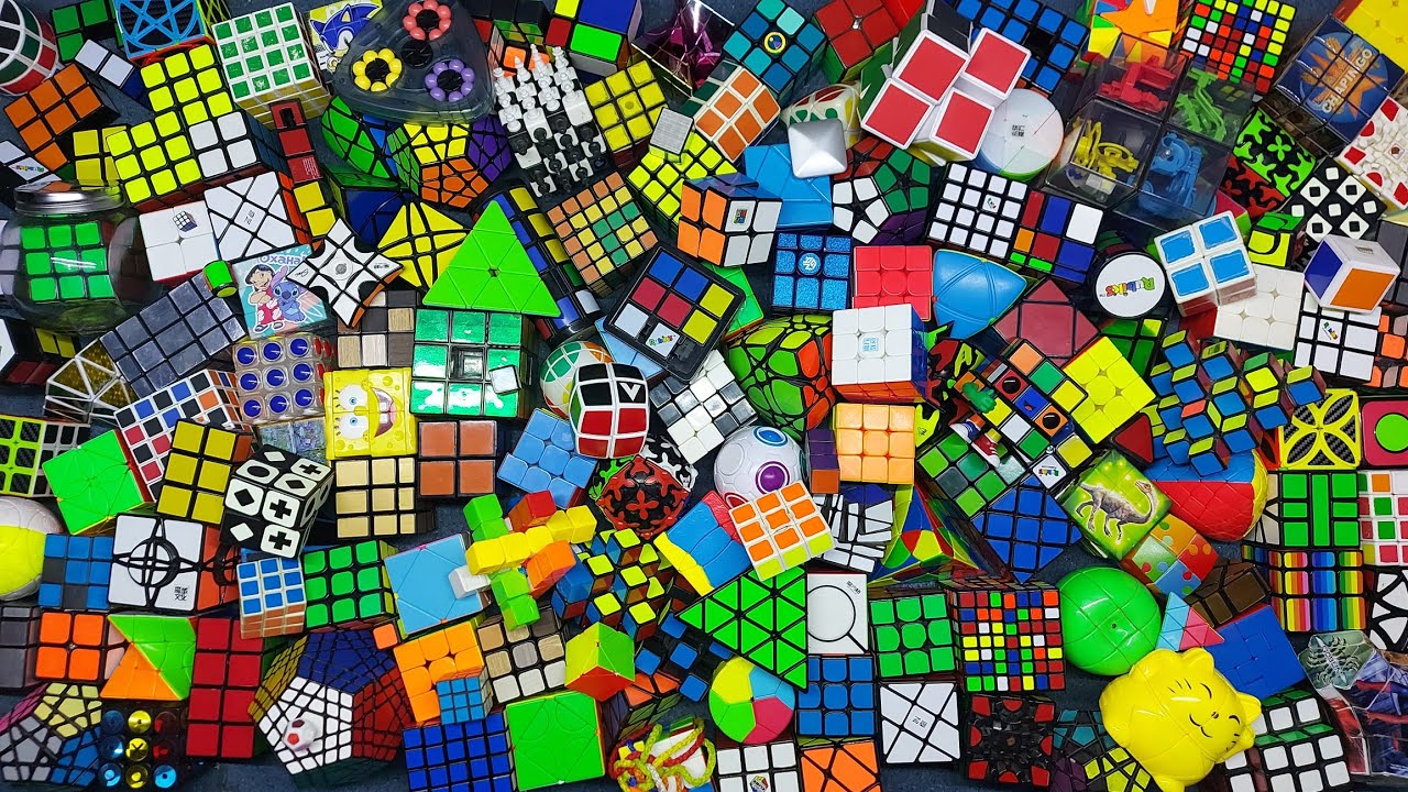 TODA mi COLECCIÓN Completa de CUBOS RUBIK!!! +170 Cubos | Diciembre 2023