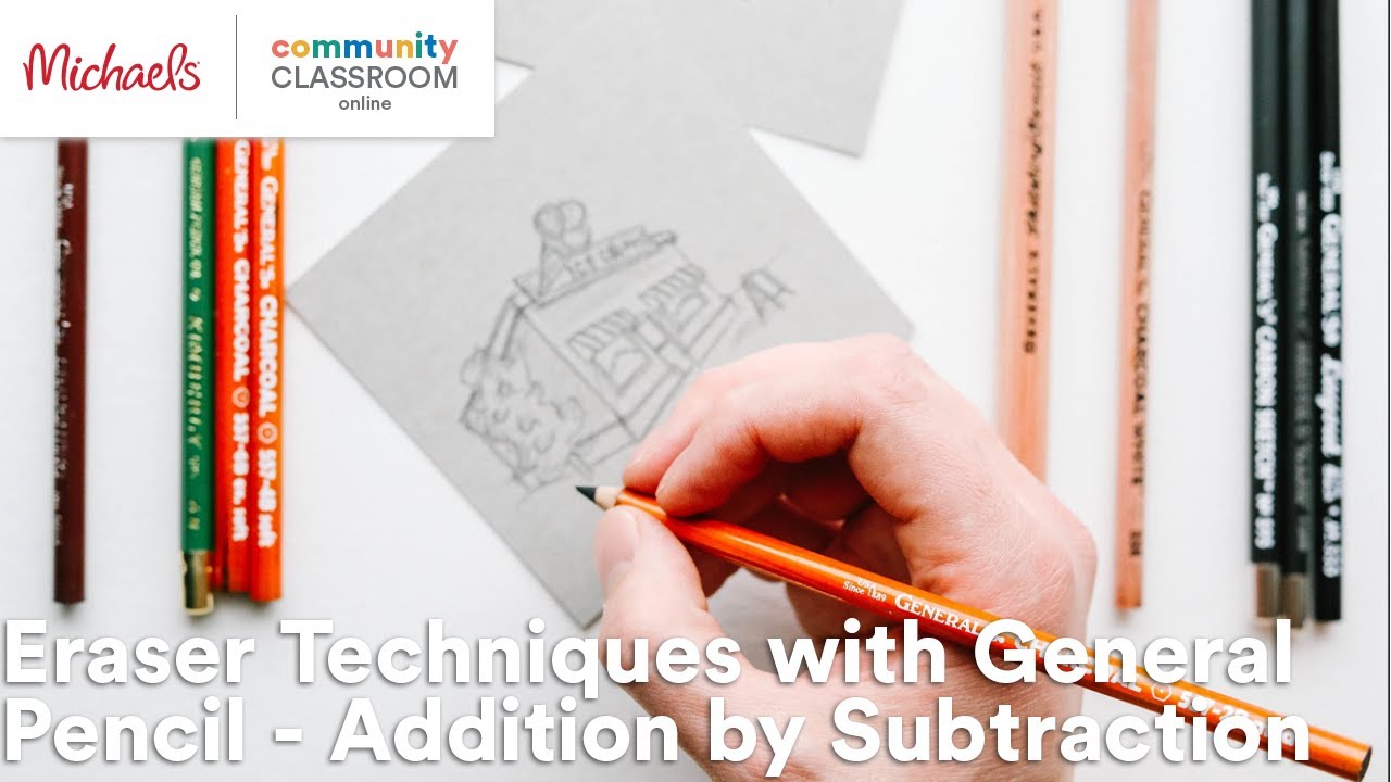 Online Class: Eraser Techniques with General Pencil - Addition by Subtraction | Michaels
