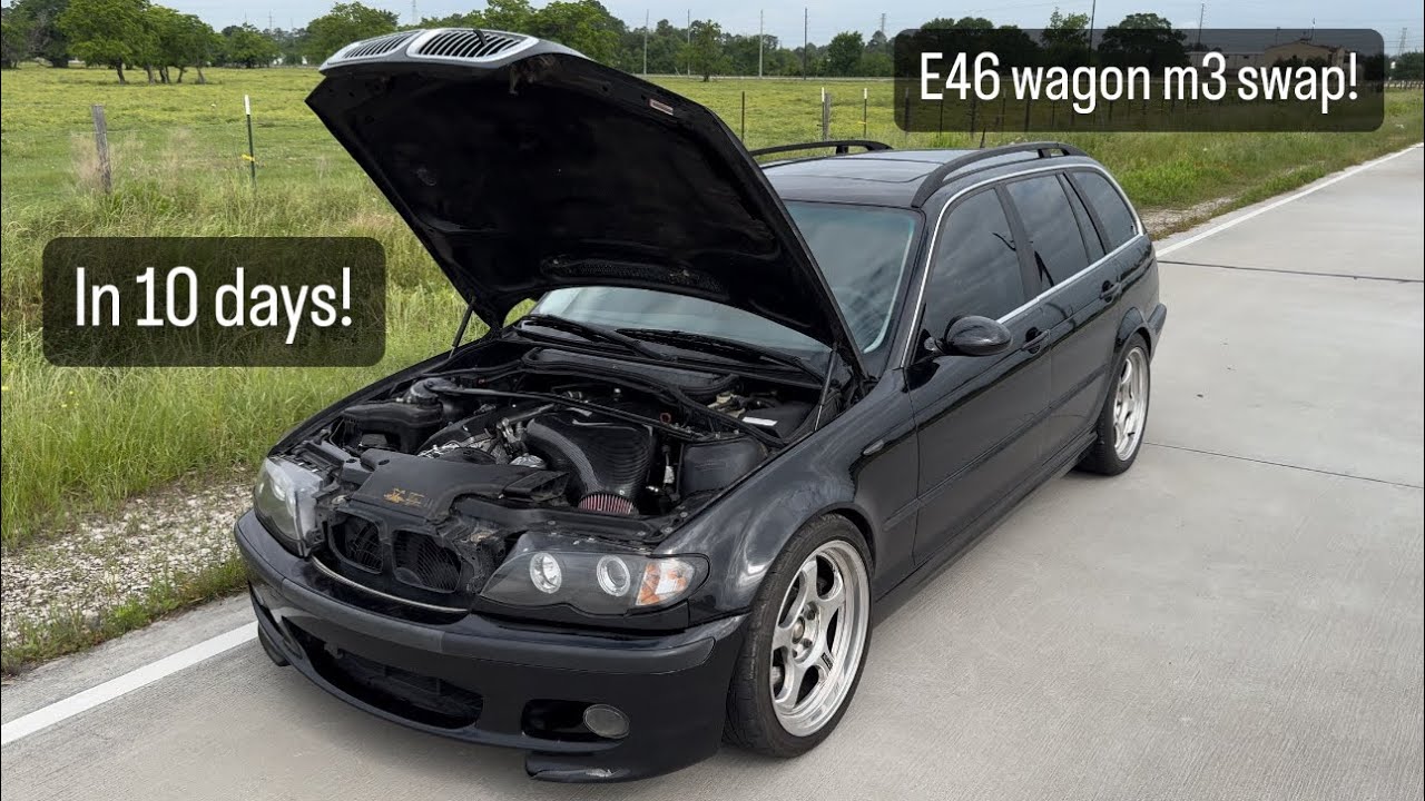 Building an e46 m3 Wagon in 10 days !!
