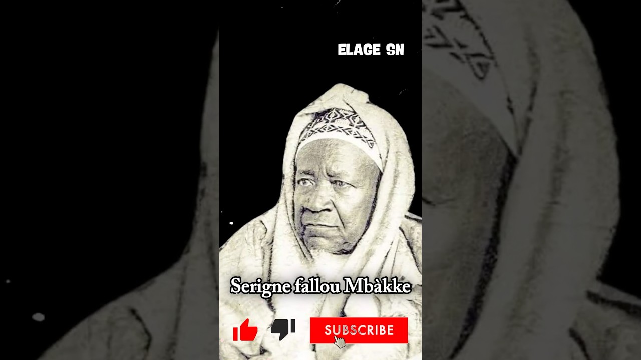 Qui est serigne Fallou Mback&eacute;  #senegal #history #africa #histoire #serignefallou #mouride #islam