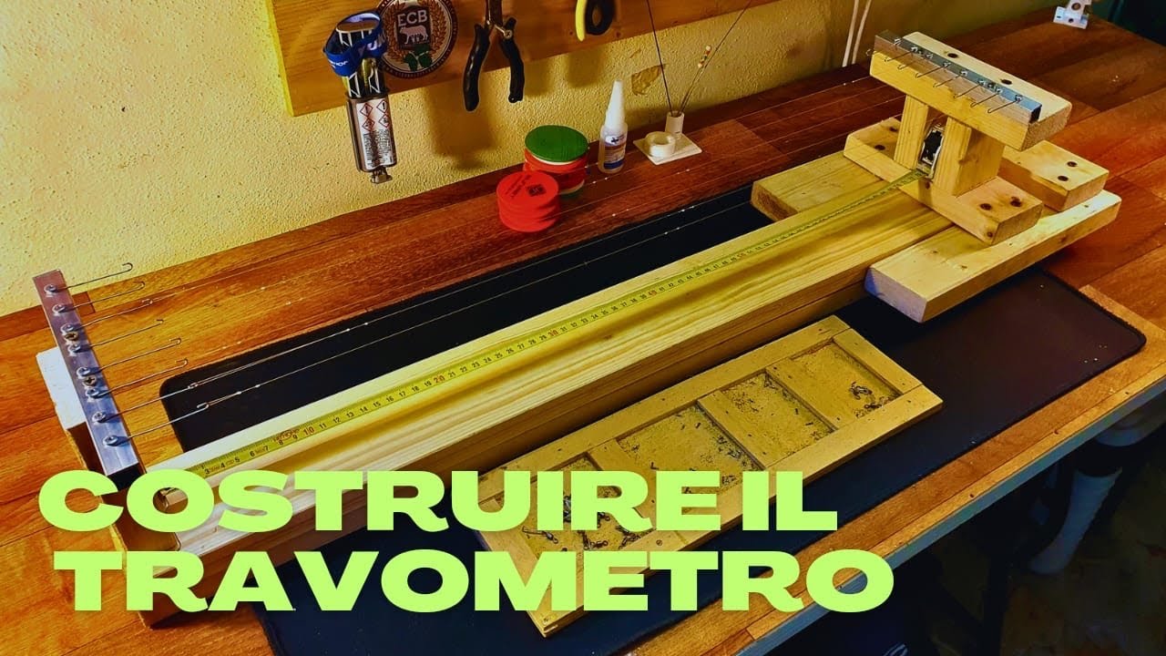 COME REALIZZARE UN TRAVOMETRO EFFICENTE CON 30 EURO
