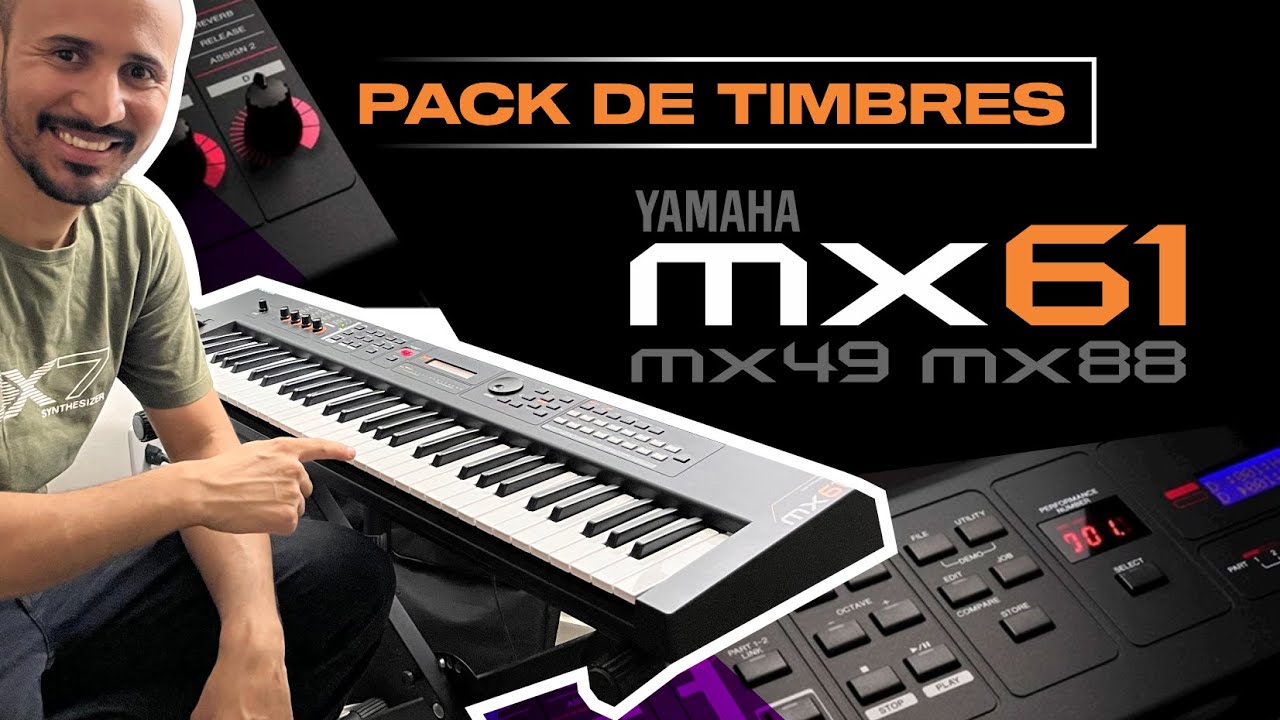 Pack de Timbres para Yamaha MX61 / 49 / 88
