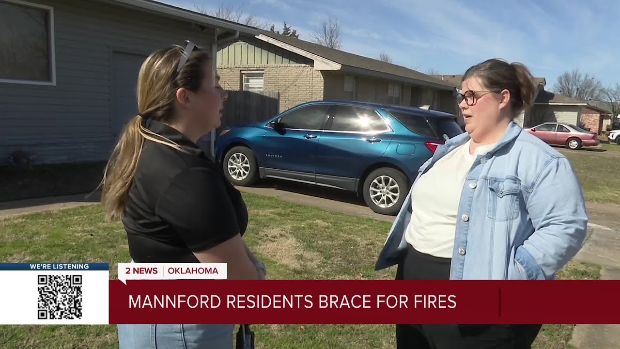 ‘All happened so fast’: Mannford neighbor bracing for possible fires again