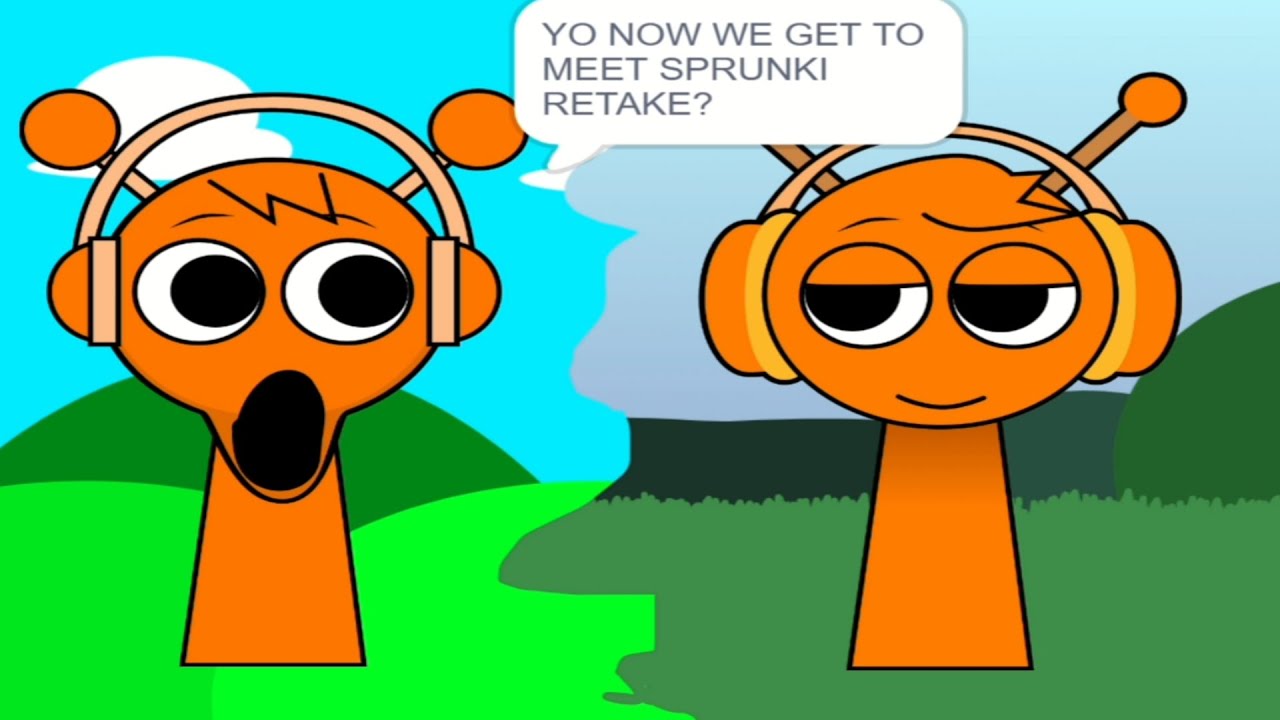 Sprunki meets sprunki retake | Animation Meme