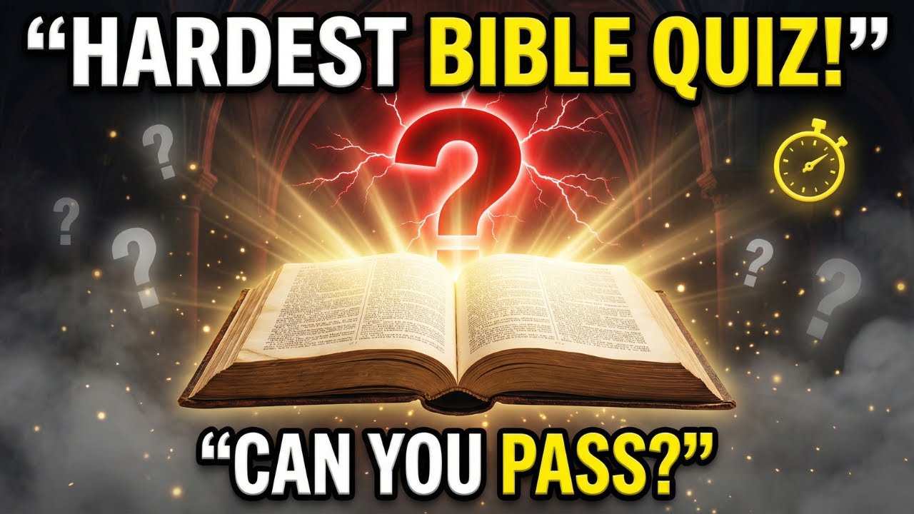 Hardest Bible Quiz Compilation!😱📖 Bible Trivia Questions & Answers Challenge