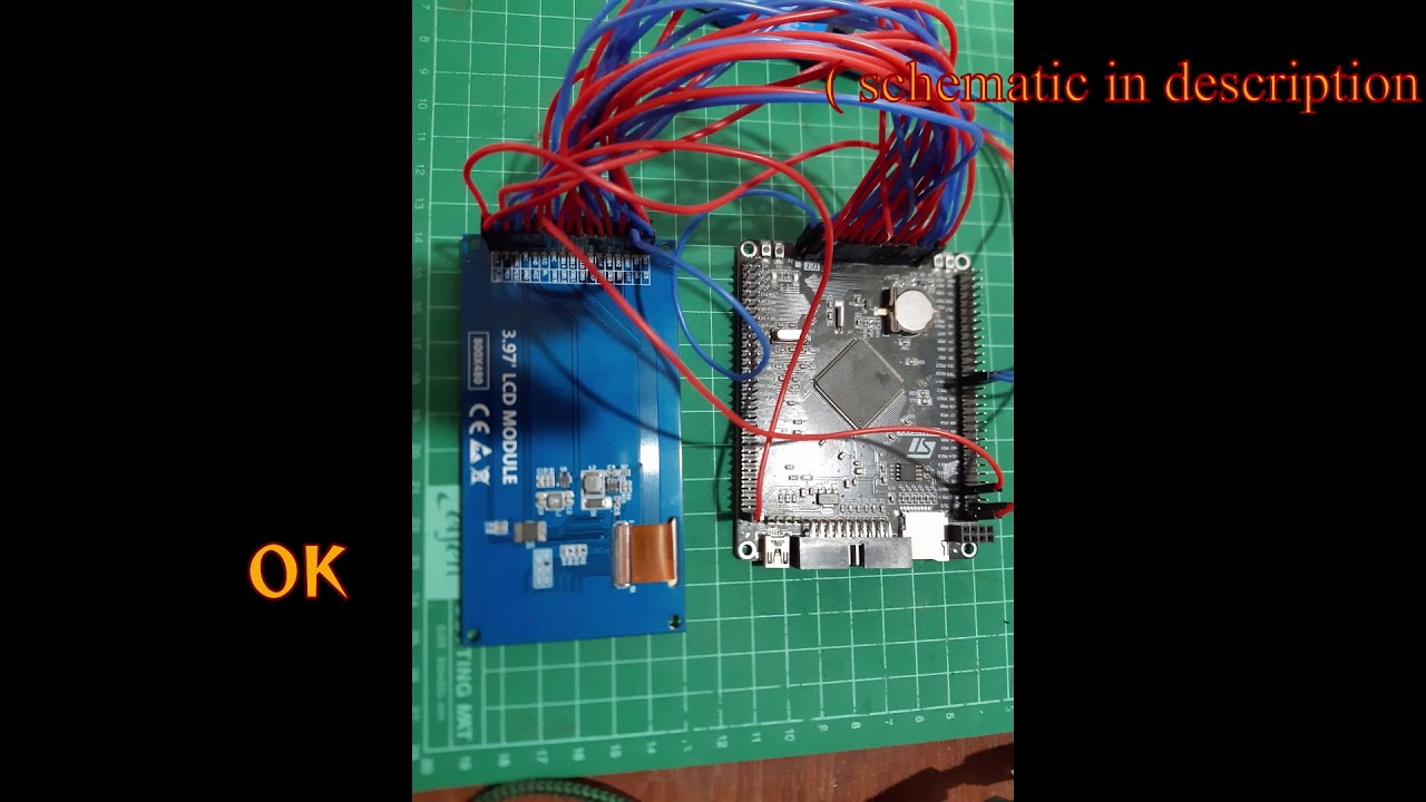 Muted log EP1 || STM32F407 || FSMC || LCD 800x480