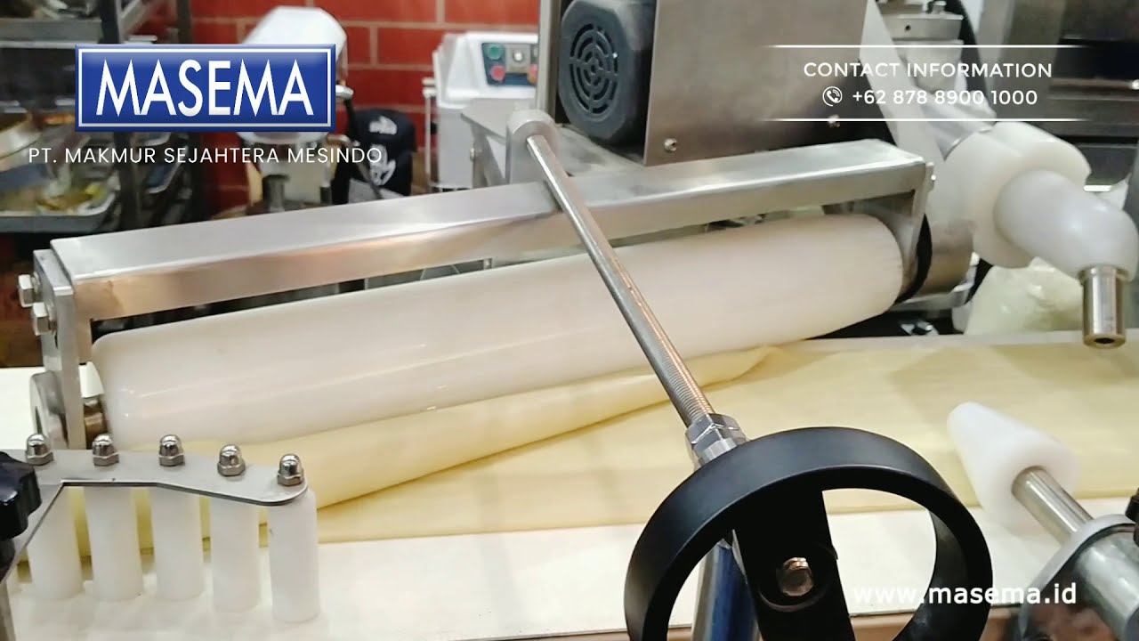 Breadline Machine - Mesin Cetak Roti Tawar, Pastry, Mini Pau, Bakpau Dan lain nya