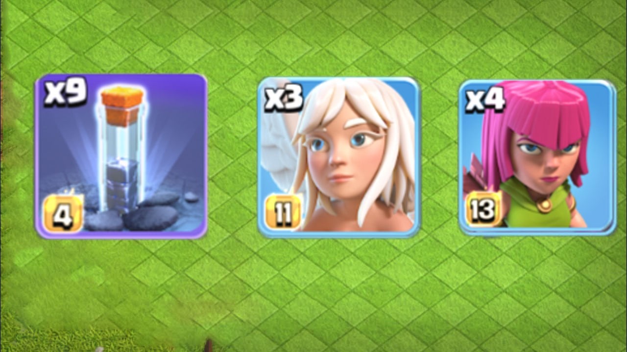 ИСПОЛЬЗУЙ ЭТОТ МИКС ЧТО БЫ ТАЩИТЬ НА 17-18 ТХ Clash of Clans