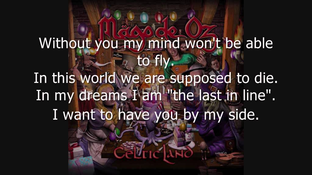 1. Mägo de Oz - The Black Book - Celtic Land (Con Ralph Scheepers) - (Letra-Lyrics)