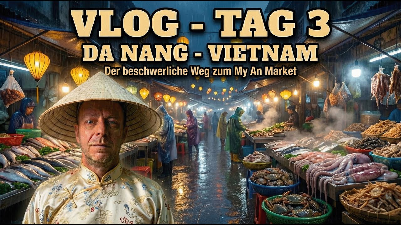 Stephan on Tour Tag3 Abseits der Touristen-Pfade: Tintenfisch & totales Gewusel im Local Market