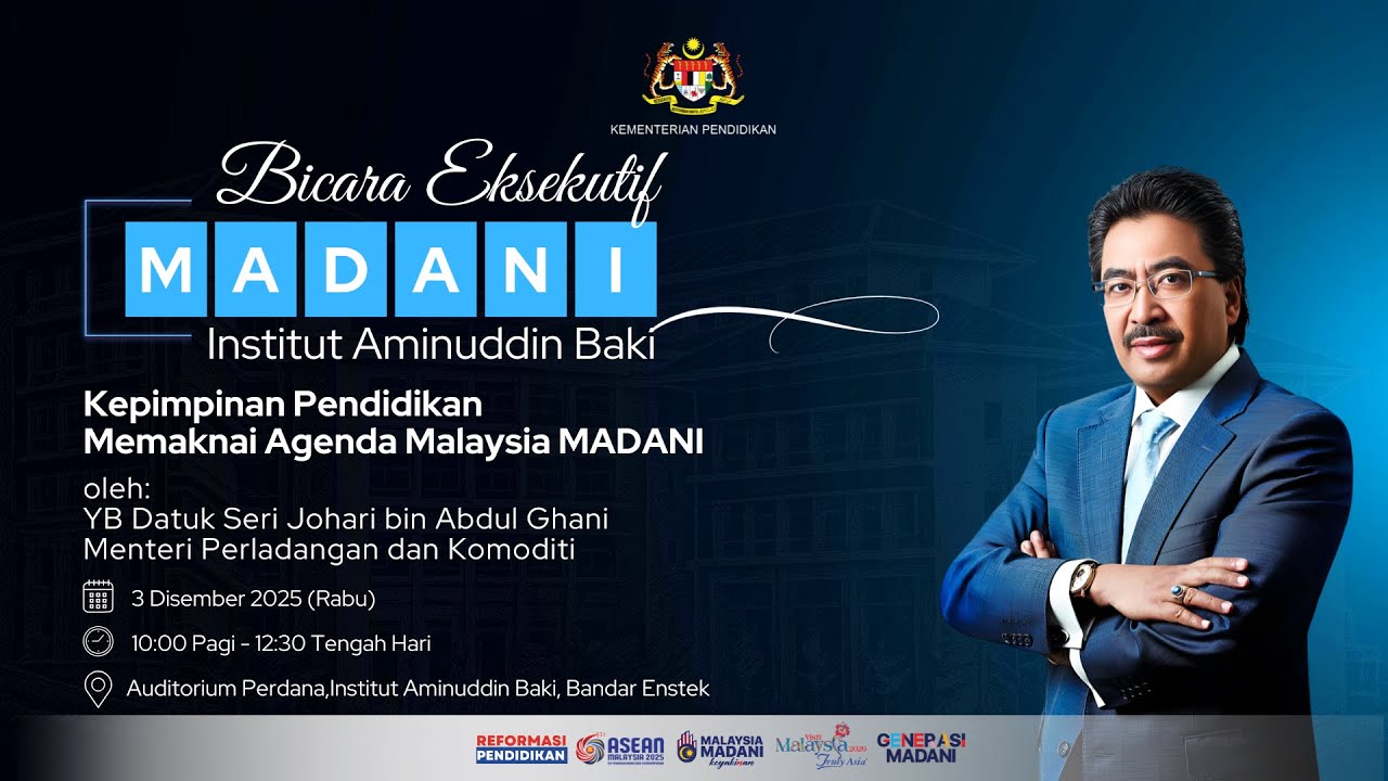 BICARA EKSEKUTIF MADANI INSITUT AMINUDDIN BAKI SIRI 7