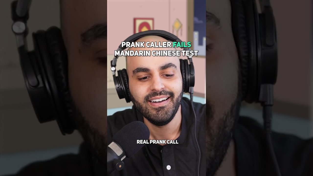 Hilarious Prank Call Gone Wrong: Mandarin Chinese Test