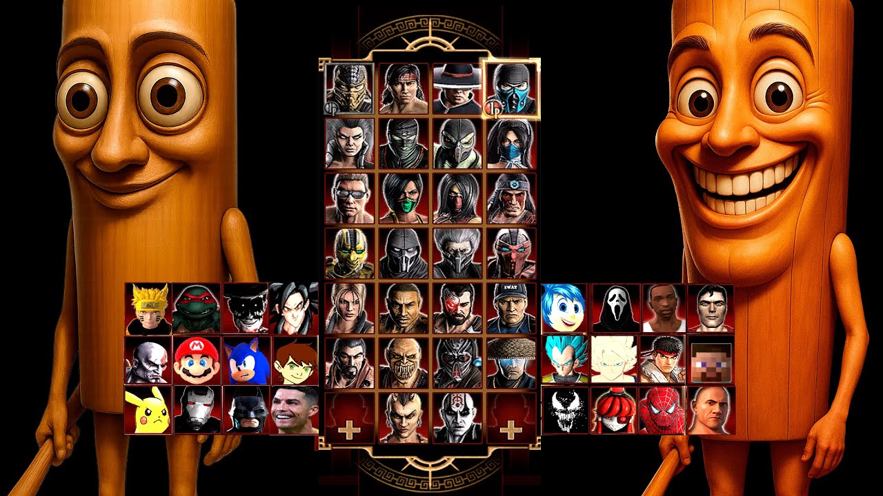 MORTAL KOMBAT 9 | TUNG TUNG TUNG SAHUR MOD | EXPERT ARCADE LADDER | GAMEPLAY (4K60FPS)