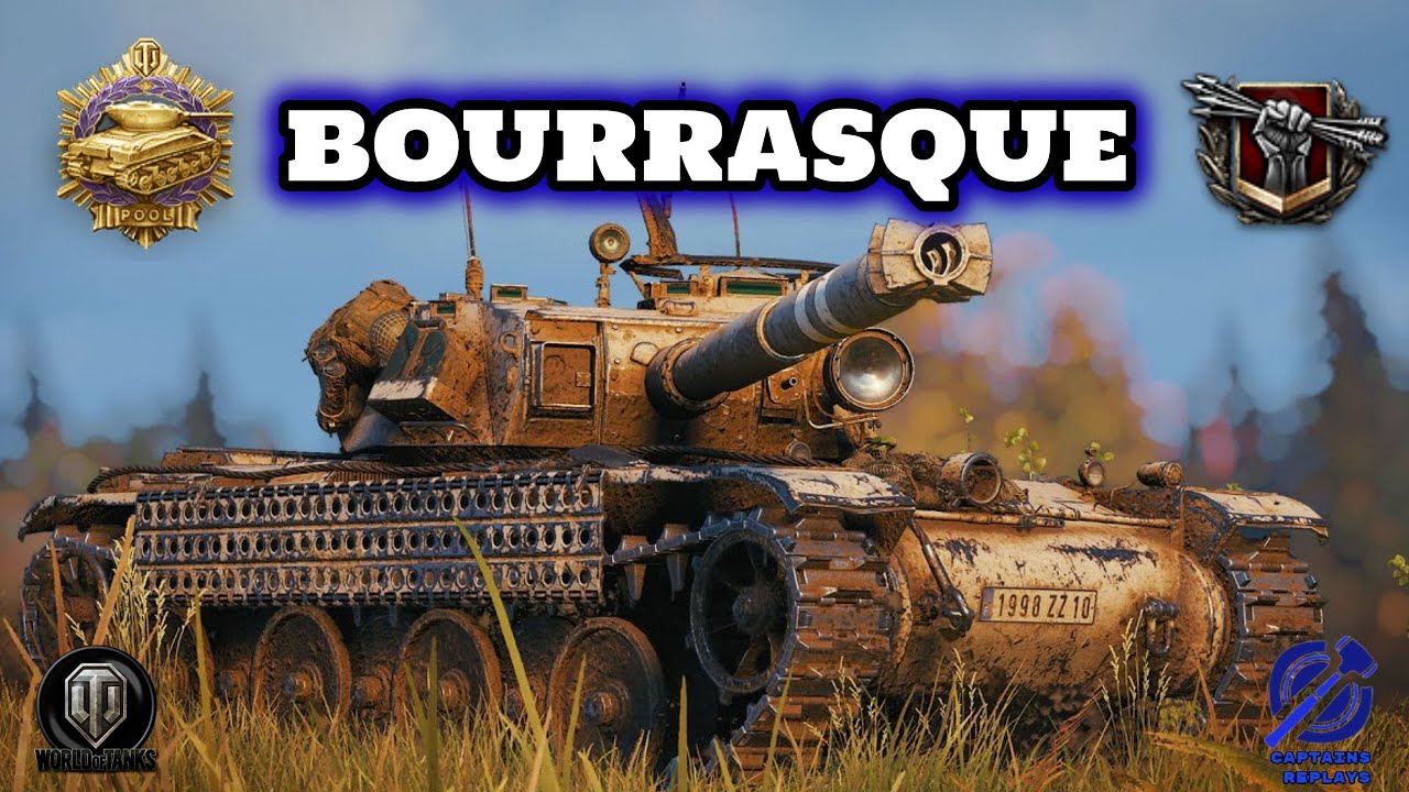 World of Tanks | Bourrasque - 10 Kills - Pool Medal - Ace Tanker | WoT Gameplay