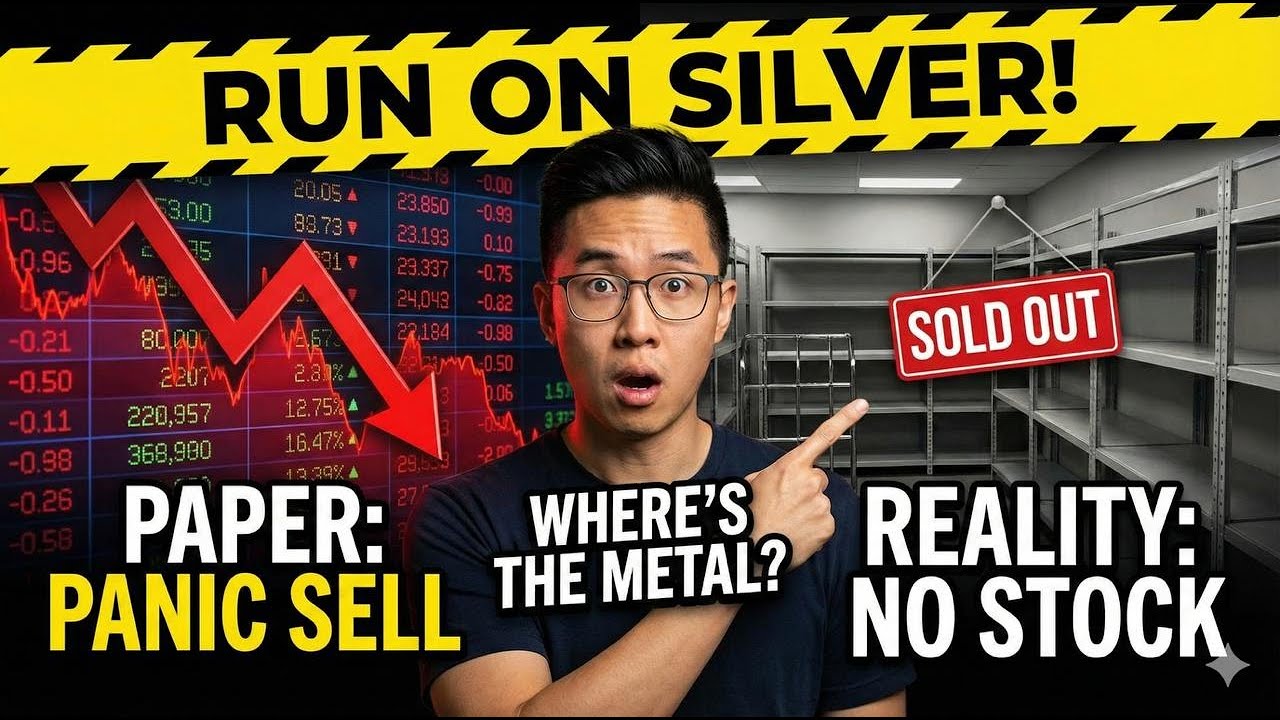 JUST IN: Massive Run on Physical Silver — Dealers Running Out?