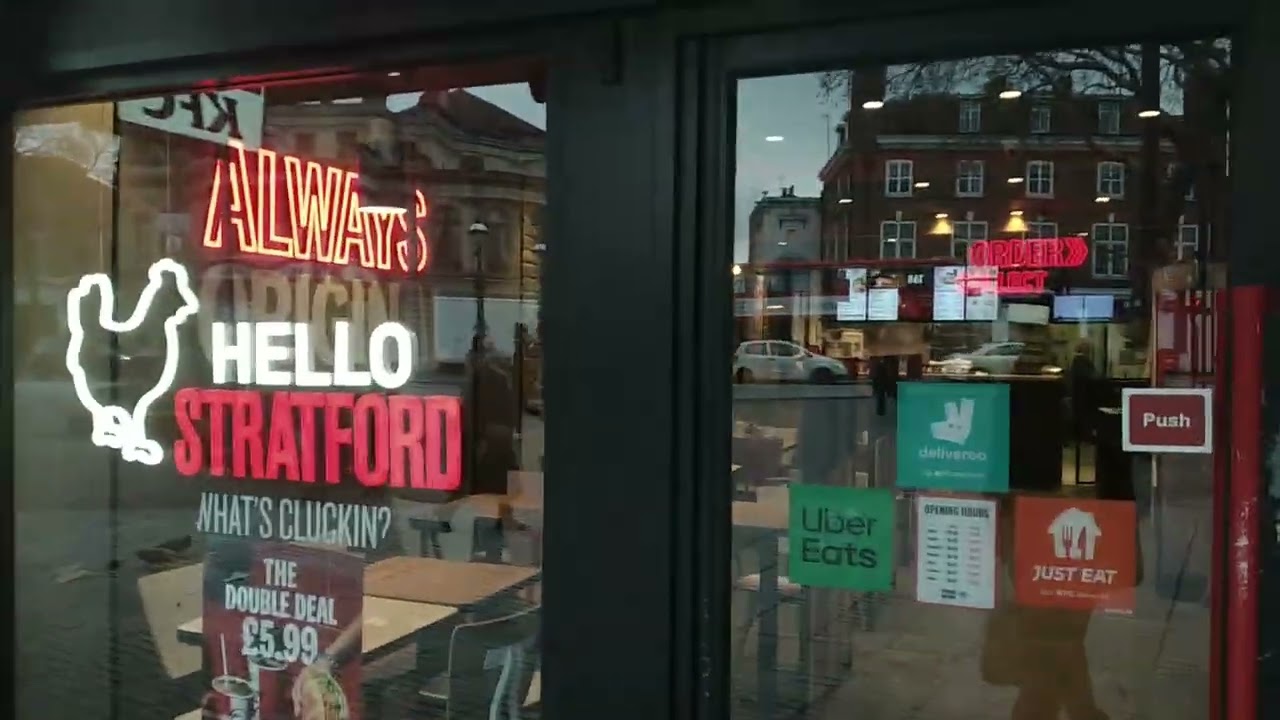 Stratford now shops closing rapidly. I miss the English people .London Roads. 