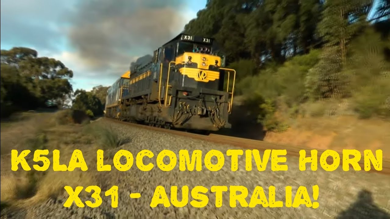 K5LA Locomotive horn, Australia!