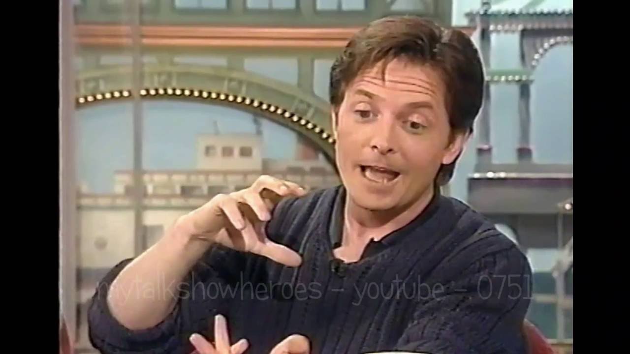 MICHAEL J. FOX has FUN with ROSIE