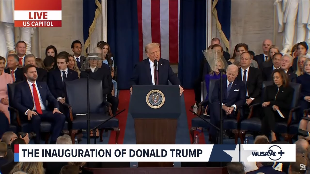 FULL SPEECH | President Donald Trump delivers inauguration address