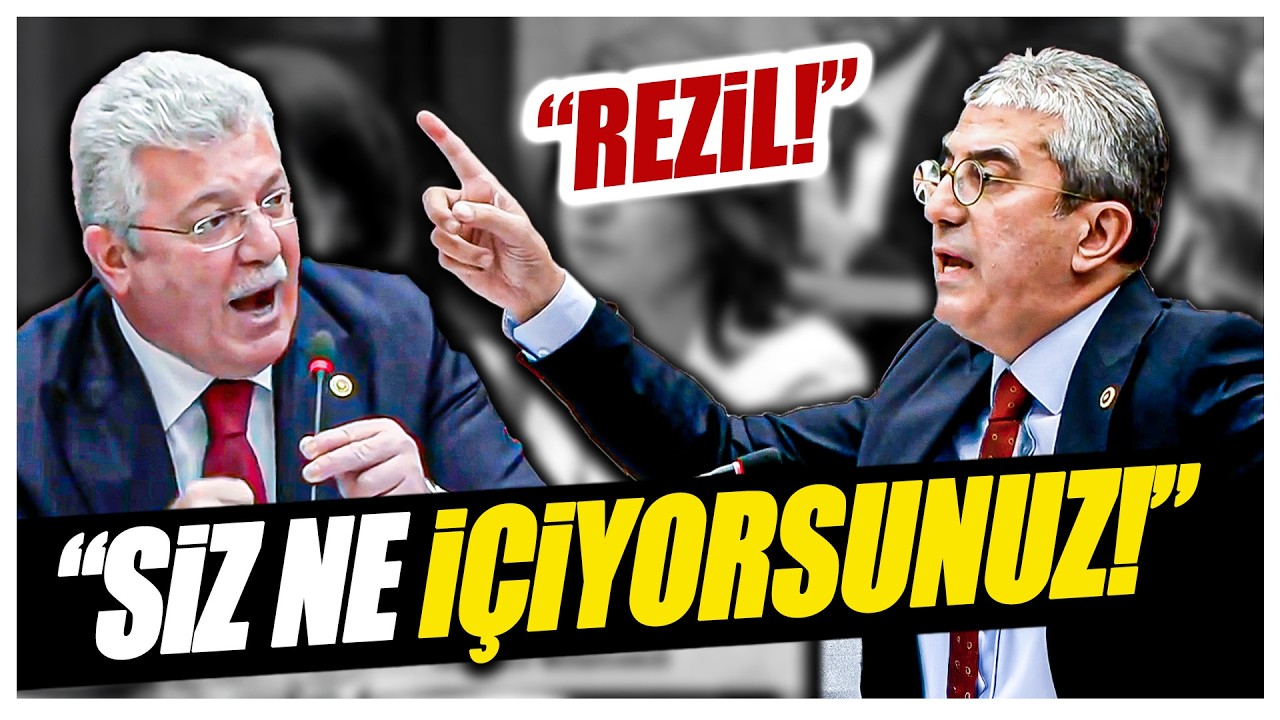 Mecliste Bardak Taştı! İktidar ve Muhalefet Ayaklandı! 