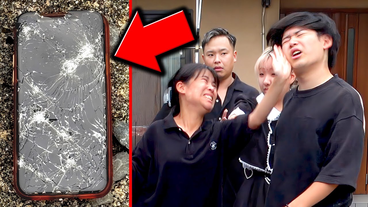 ムッチのiPhoneを壊してヒジリのせいにしてみた【ネタバラシ無し】