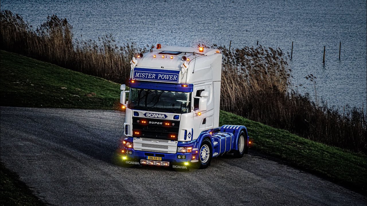 Mister Power’s Scania 4-Serie V8!!! | RAW V8 Straight Pipe Sound! 🇳🇱🌷🎥
