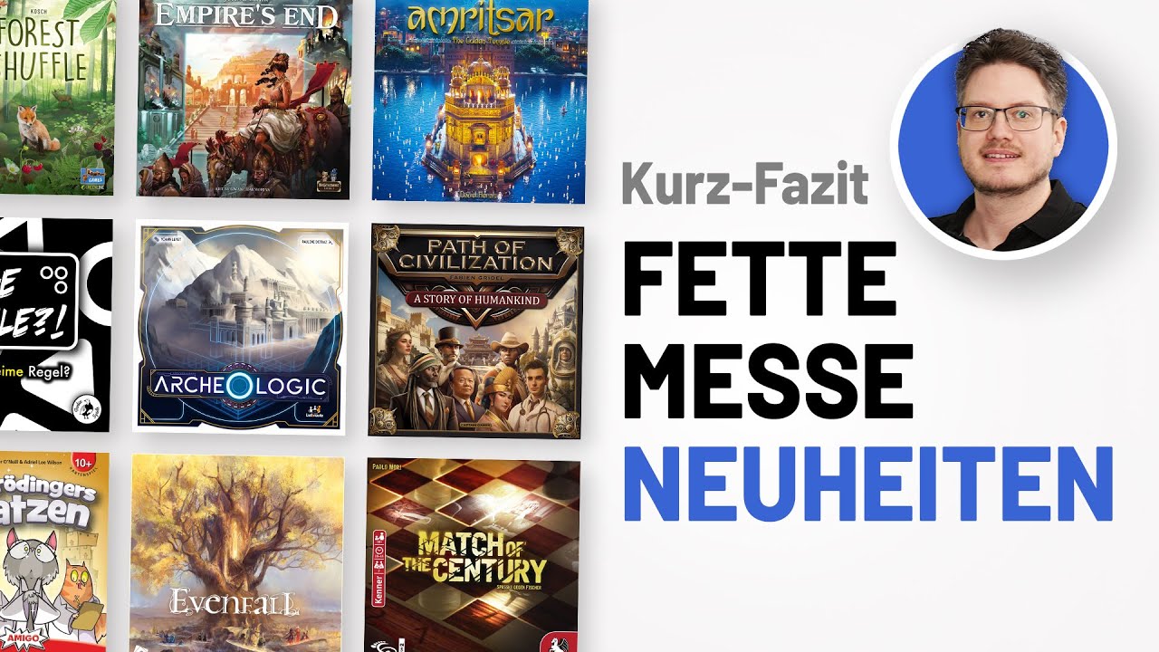 Messeneuheiten im Kurz-Fazit - Amritsar, Path of Civilization, Empire*s End...