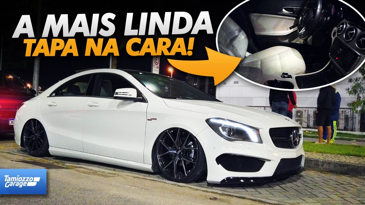 MERCEDES CLA 200 REBAIXADA 😱 RODAS BBS TALUDA + PARATI TURBO + SAVEIRO MAIS BAIXA DO BRASIL!