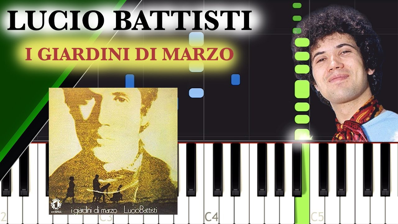 Lucio Battisti - I Giardini di Marzo (TUTORIAL SYNTHESIA)