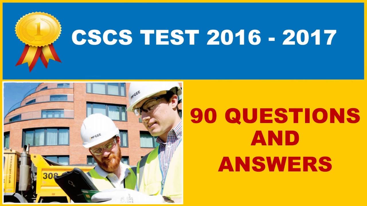CSCS Test Practice - Full 90 Questions