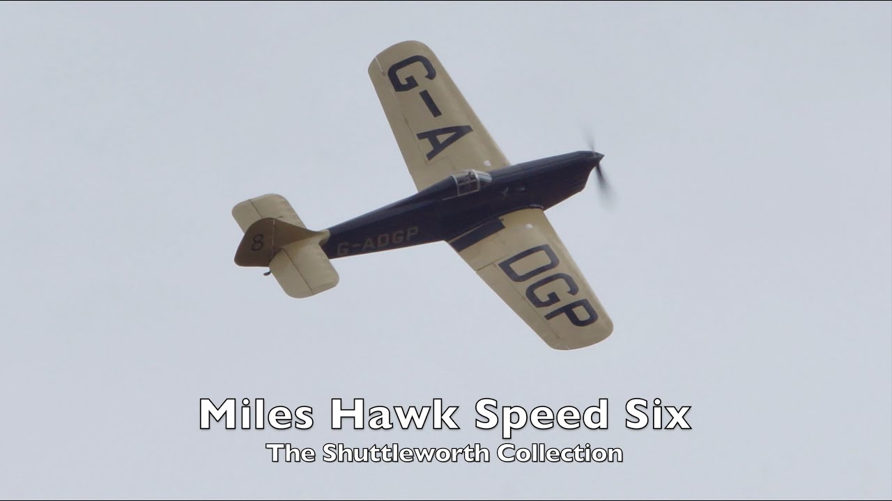 Miles Hawk Speed Six - The Shuttleworth Collection