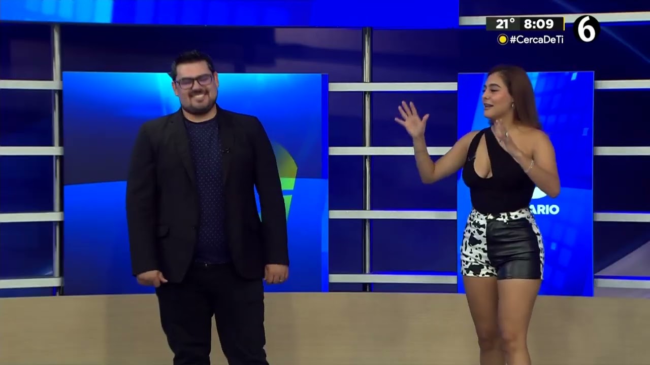 May Nev&aacute;rez  & Emily Qui&ntilde;ones bailando  HD  25 mayo 2024