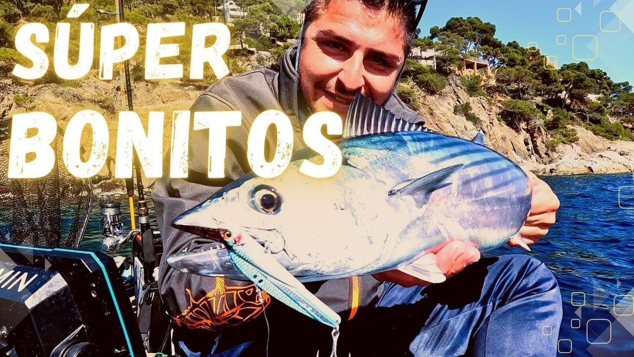 Bonitos a spinning desde kayak.
