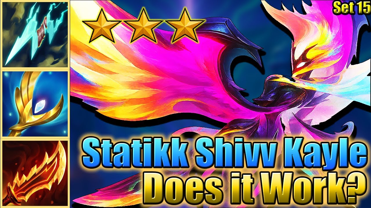 The Power of 3-Star Kayle + Statikk Shiv | TFT Set 15 | Teamfight Tactics | #teamfighttactics #tft