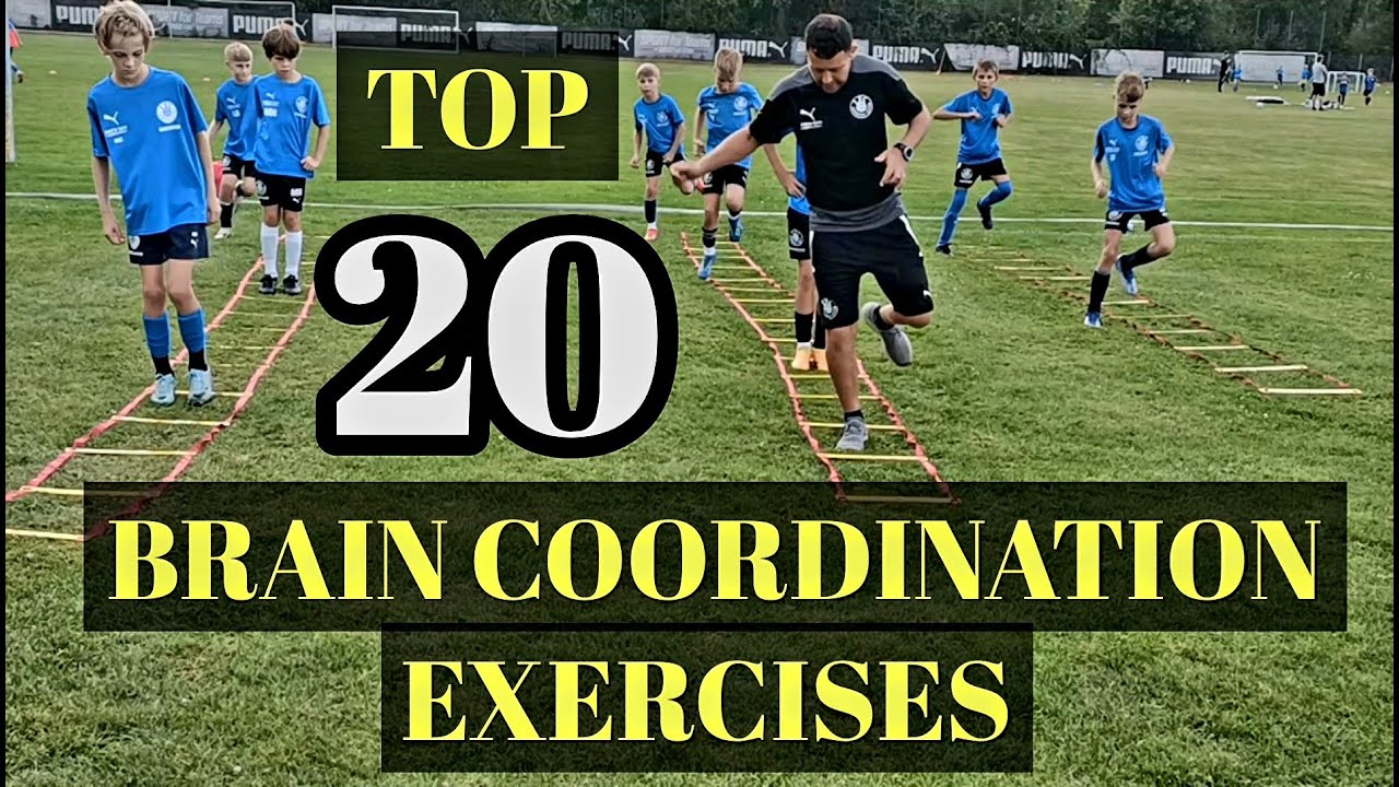 🔥 TOP 20 Brain Coordination Exercises for Football/Soccer 💪⚽️