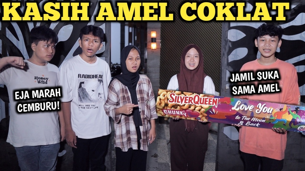 TENGAH MALEM JAMIL DATENG KASIH AMEL COKLAT!