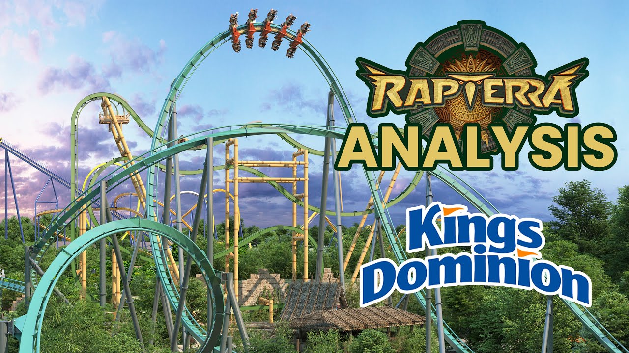 Rapterra Analysis | Kings Dominion's Big New Volcano Replacement! Launched Wing Coaster in 2025!