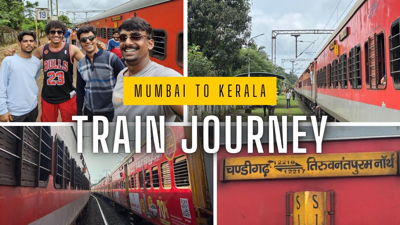 Mumbai to Kerala Train Journey | Indian Railways Travel Vlog-38
