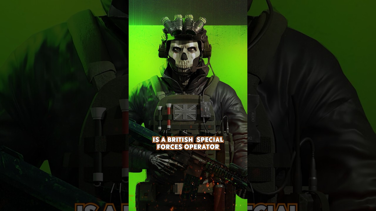 История происхождения Ghost. 🪖🎖️ #warzone3 #COD #Warzone