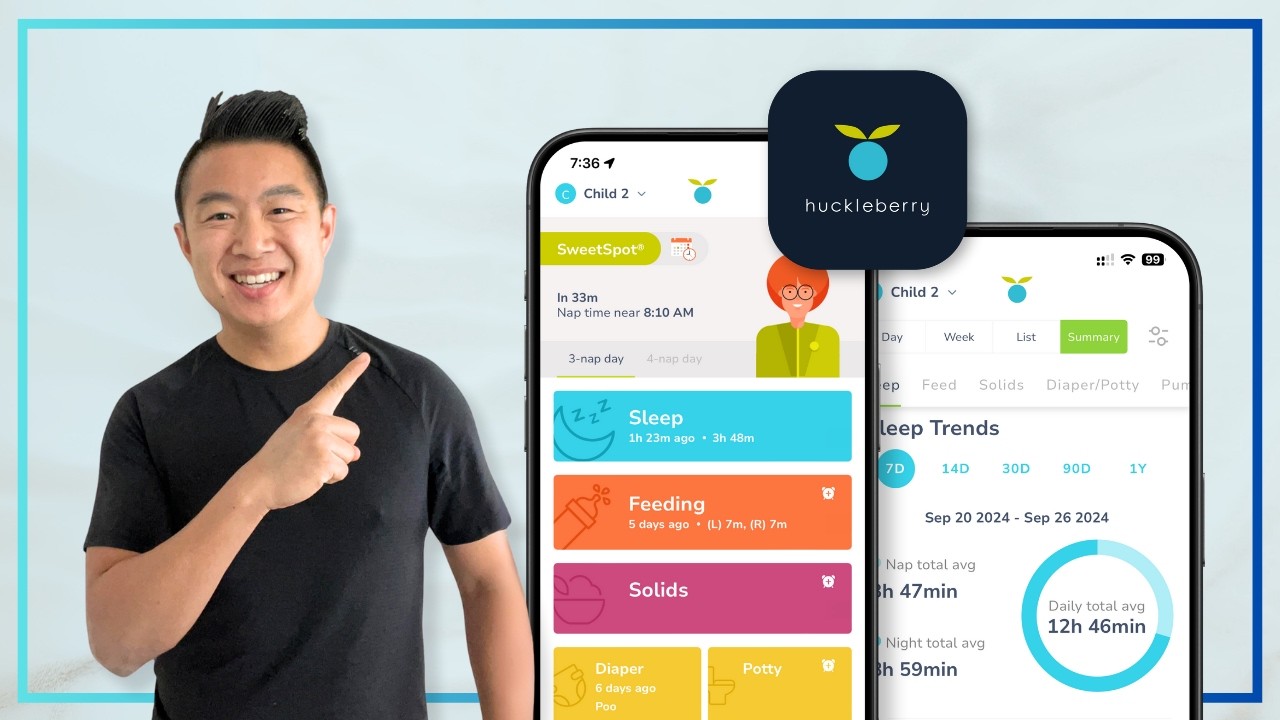 Tracking Your Baby&rsquo;s GROWTH and SLEEP: Huckleberry App is a Must-Have for New Parents