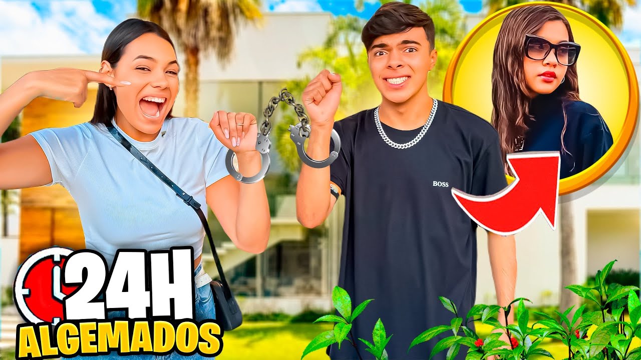 24H ESTEVÃO E A VIZINHA ALGEMADOS! *o que a melhor amiga fez??