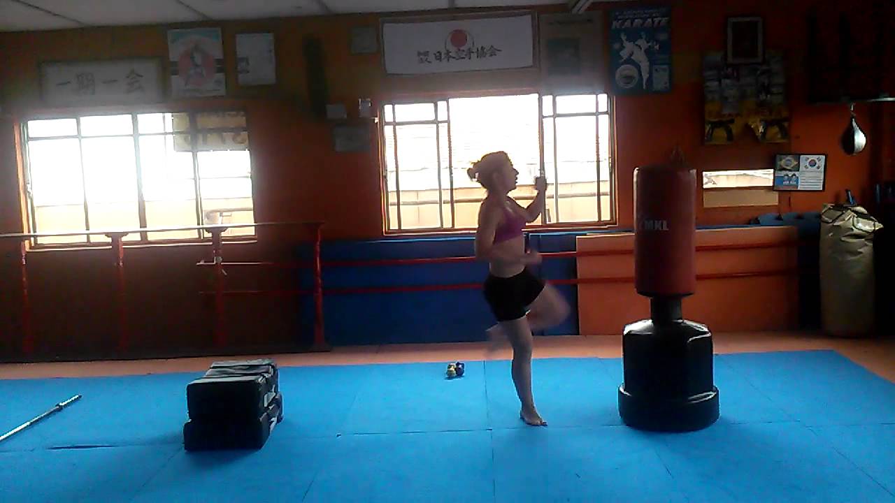Treino fisico de Taekwondo
