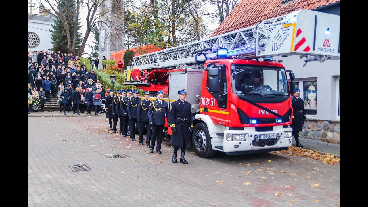 Ostatnie pożegnanie śp. Bartosza Błyskala - uroczystości pogrzebowe z dn. 8.11.2023 r.