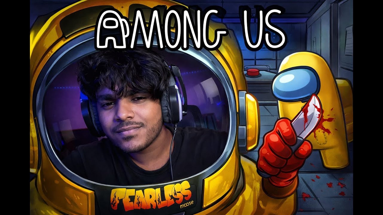 මෝඩ යාලුවෝ එක්ක among us😓