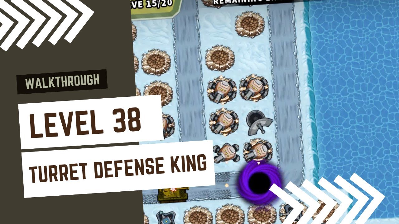 Turret Defense King - Level 38 - Gameplay Walkthrough