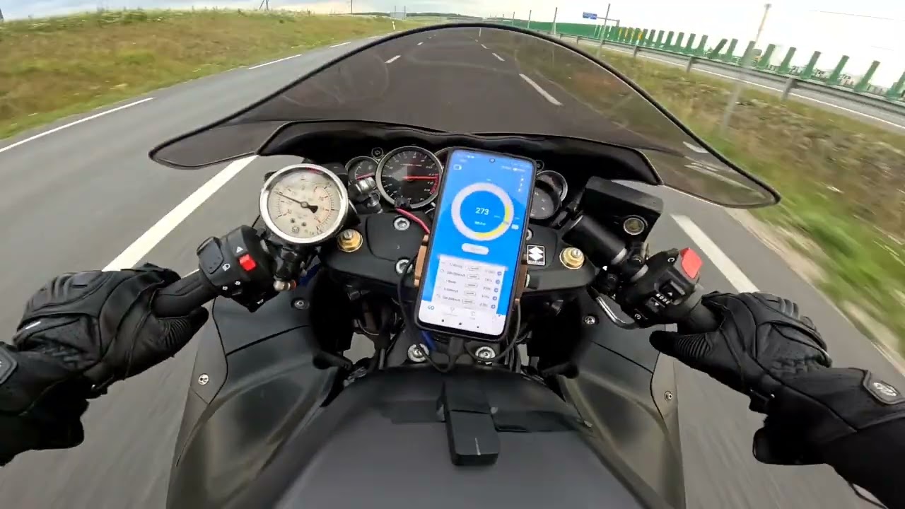 Suzuki hayabusa turbo acceleration 0-100 1/4mile